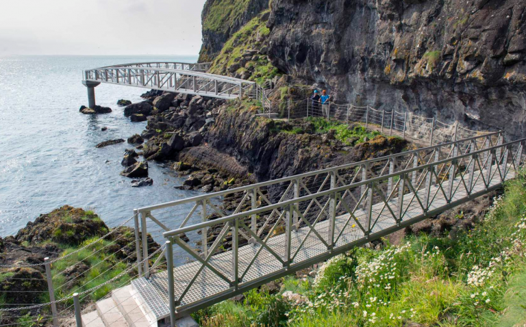 New tours add more drama to Gobbins Cliff Path